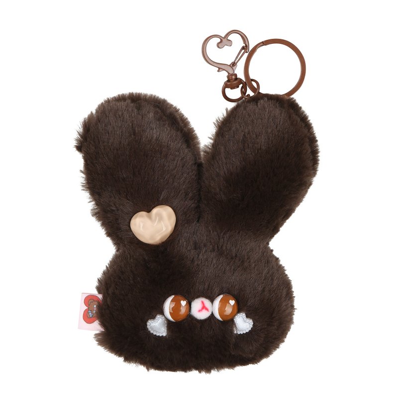 HANDMADE KING BUNNY - 公仔/玩偶 - 棉．麻 咖啡色