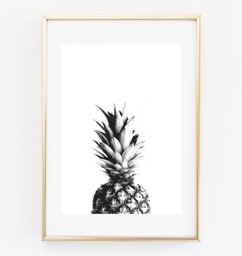 Pineapple 可客製化 掛畫 海報 - 壁貼/牆壁裝飾 - 紙 