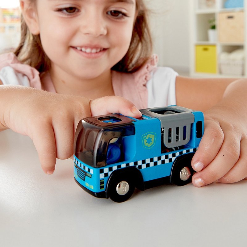 德國Hape 警笛警車組 - 嬰幼兒玩具/毛公仔 - 其他材質 藍色