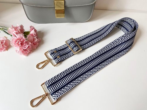 2 inch wide version straps cotton woven straps backpack straps can be  adjusted and can be replaced with printed straps - Shop womensgirl studio  Messenger Bags & Sling Bags - Pinkoi