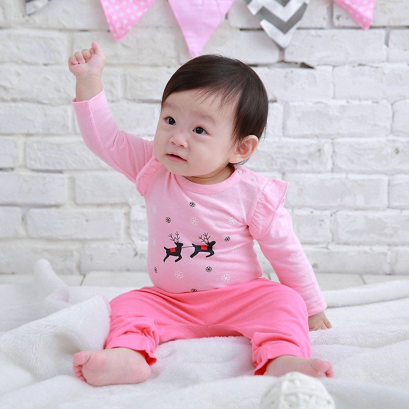 Organic bodysuit/ baby girl onesies/ baby clothing - Onesies - Cotton & Hemp Pink