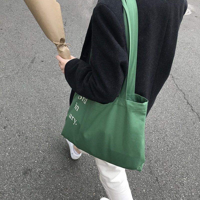 環保袋 | Second Morning Ordinary Eco-Bag - 手提包/手提袋 - 棉．麻 多色