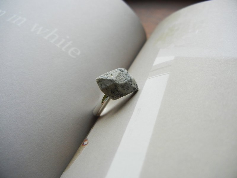 *coucoubird*Stone Series-Mixed Color Diamond Ring - General Rings - Stone Gray