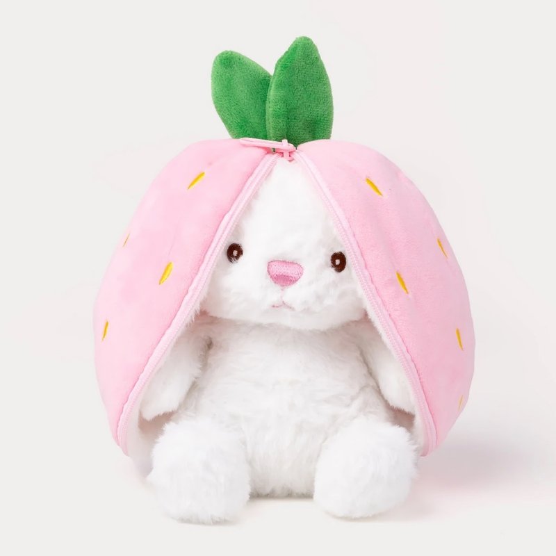 (預購中) 北歐 瑞典 Teddykompaniet 草莓兔兔 - 寶寶/兒童玩具/玩偶 - 聚酯纖維 