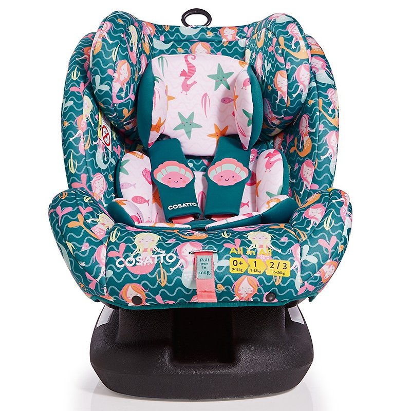 British Cosatto All in All Car Seat – Mini Mermaids - Other - Other Materials Green
