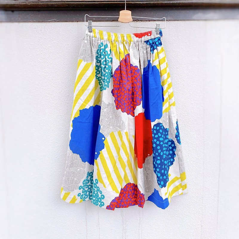 Gujia Color Ball Yellow-Adult Skirt Spot - กระโปรง - ผ้าฝ้าย/ผ้าลินิน หลากหลายสี