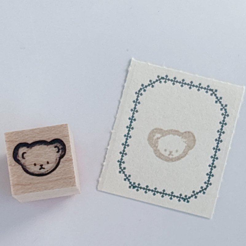 Bear Cookie 1212 - ตราปั๊ม/สแตมป์/หมึก - ยาง 