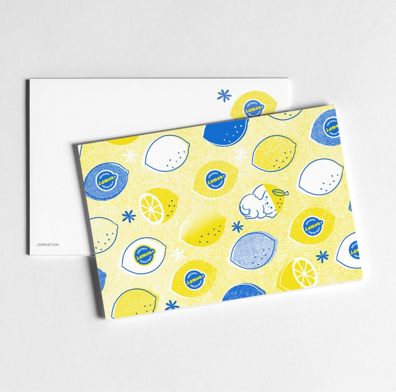 Lemons Postcard - 卡片/明信片 - 紙 