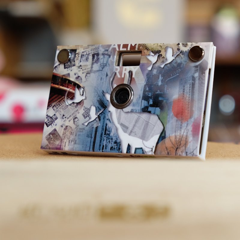 Paper Shoot paper camera,Taiwan Designers - Deer( 800MP Resolution) - กล้อง - กระดาษ สีเงิน