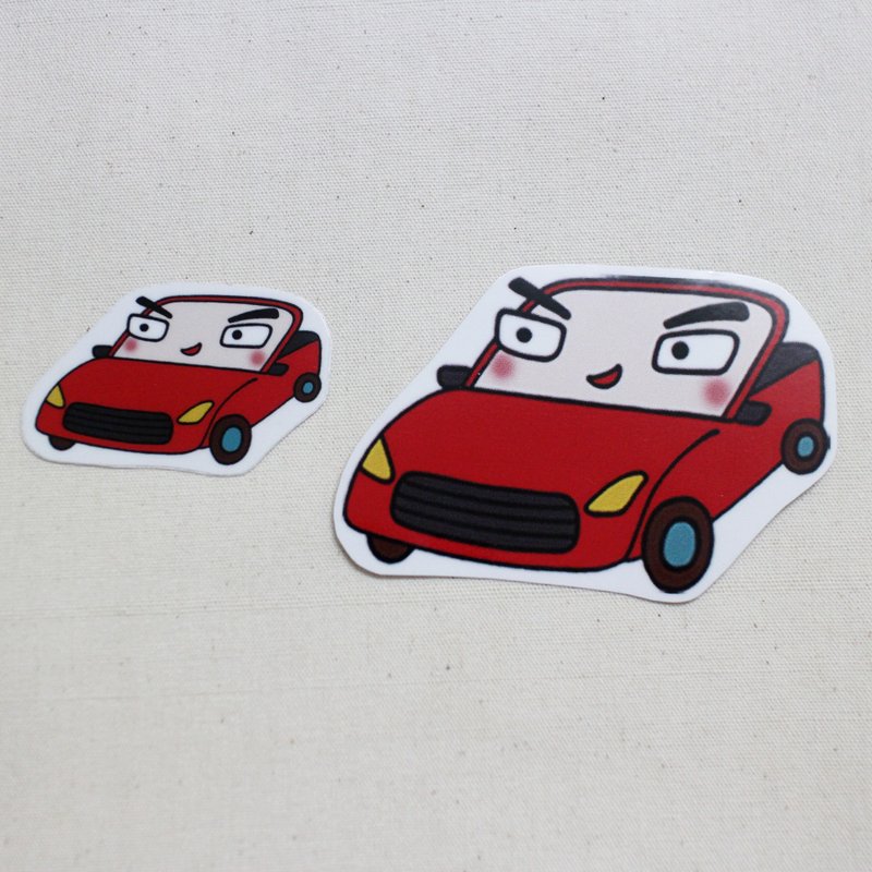 Waterproof Sticker_Car 03 (Convertible) - Stickers - Waterproof Material 