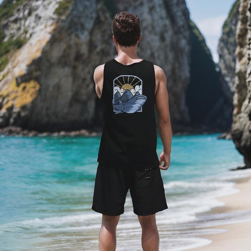 HAGWOUTDOOR Island Series Tank Island Series Tank-Cebu - Men's Tank Tops & Vests - Cotton & Hemp 