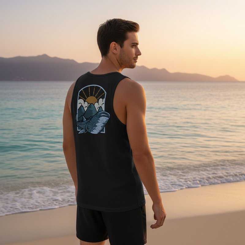 HAGWOUTDOOR Island Series Tank アイランドシリーズ ベスト-セブ - ベスト メンズ - コットン・麻 