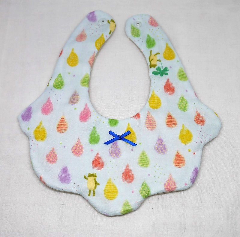 Japanese Handmade 8-layer-gauze Baby Bib/ drops - Bibs - Cotton & Hemp Multicolor