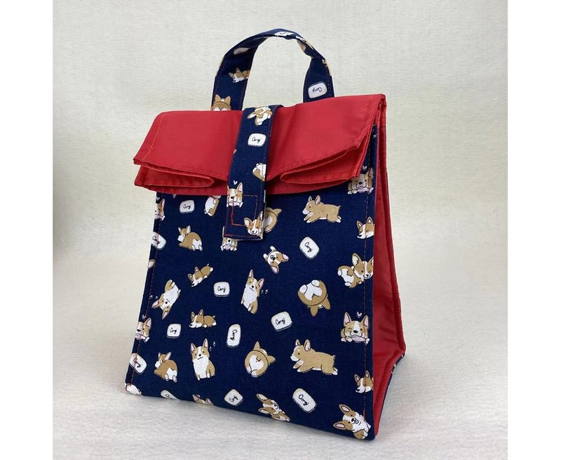 British Cambridge Bag-Corgi - Handbags & Totes - Cotton & Hemp 