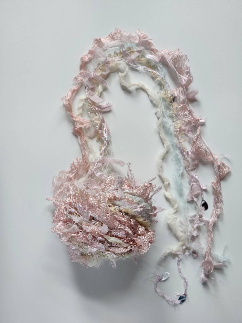 Pulled yarn 3.0m - Knitting, Embroidery, Felted Wool & Sewing - Other Man-Made Fibers Pink