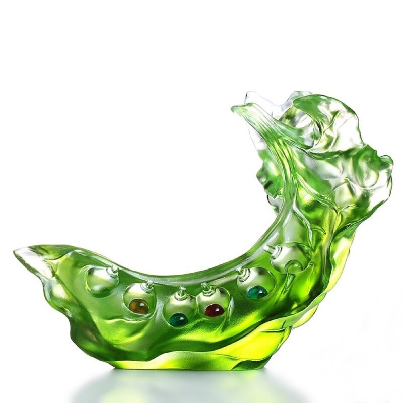 琉璃工房 LIULI 珠璣滿滿 (豌豆造型) - 擺飾/家飾品 - 琉璃 綠色