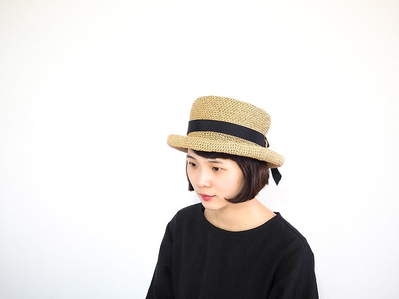 KIKONO帽子【Olga-オルガ】 - 帽子 - 其他材質 咖啡色