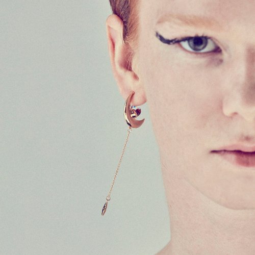 luvinball New Moon Snoeball Earrings (sailor venus)
