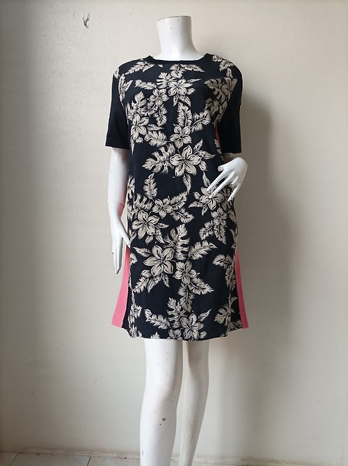 cvintageland Authentic MONCLER Dress Floral print Dress / Beach Dress Size will fit S - M