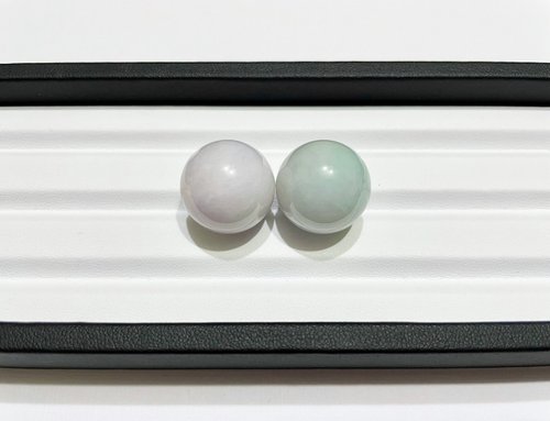 小王子星球 採礦 翡翠 圓珠 通孔珠 緬甸玉 (有孔)