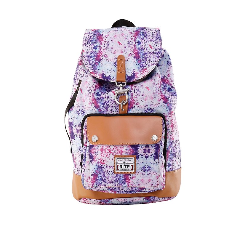 2016 Evolution version RITE║ boxing bag (L) - Hyun purple blooming ║ - Backpacks - Waterproof Material Multicolor