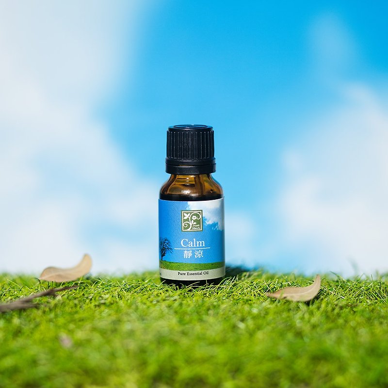 靜涼複方精油15ml essential oil Calm - 香薰/精油/線香 - 精油 藍色