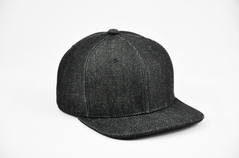 ENDURE/Cowboy Black Plain Baseball Cap - หมวก - ผ้าฝ้าย/ผ้าลินิน 