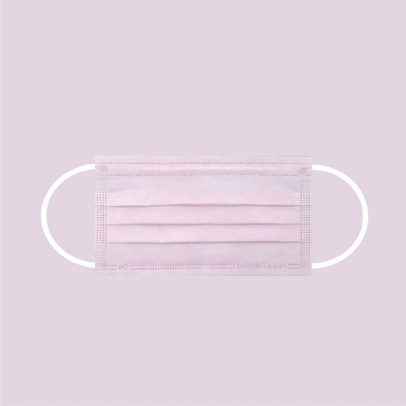 極致透氣 醫療平面口罩(50入/盒) 粉紅 台灣製 l 兆鼎 - 口罩/口罩收納套 - 其他材質 粉紅色