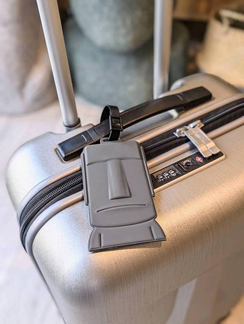 Moai Luggage Tag/ID Card Holder - ป้ายสัมภาระ - วัสดุอีโค 