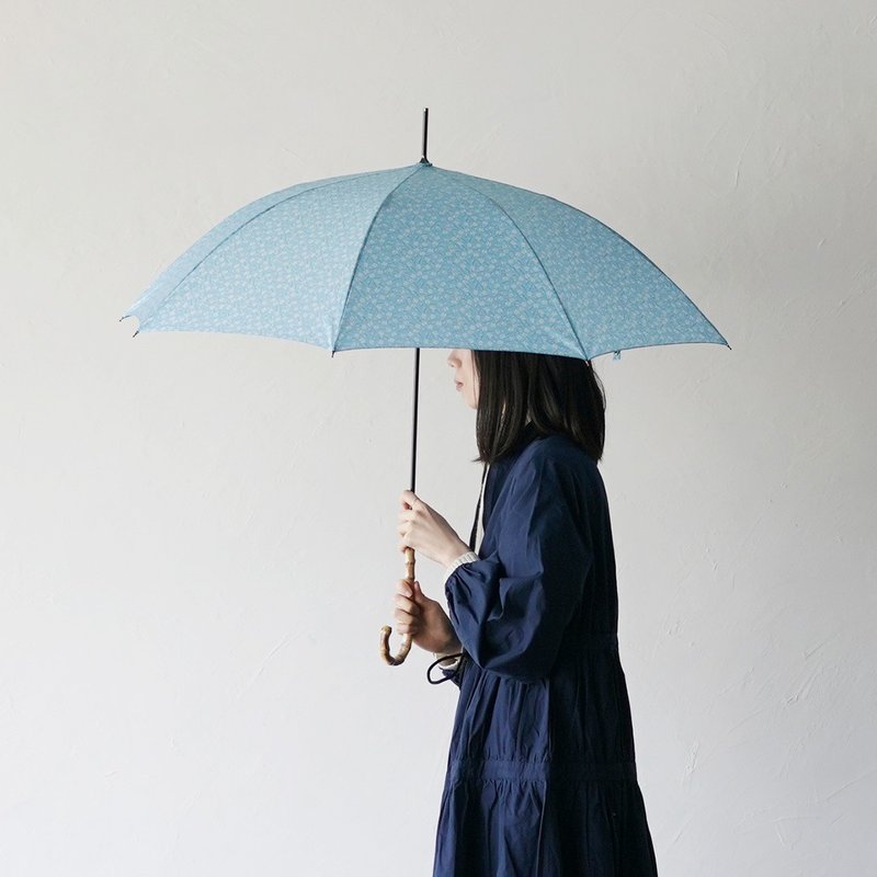 Bamboo handle umbrella,It can be used both in sunny and rainy weather,Parasol - ร่ม - วัสดุกันนำ้ หลากหลายสี