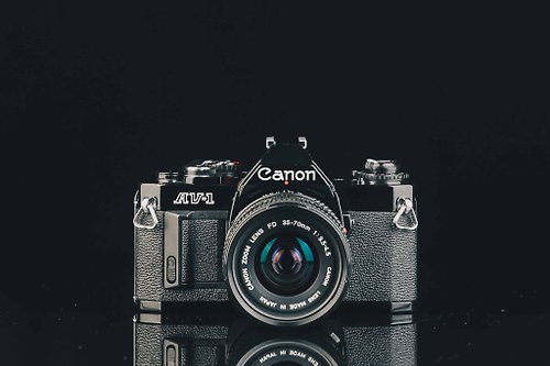 瑞克先生-底片相機專賣 Canon AV-1+CANON FD 35-70mm F=3.5-4.5 #7655 #135底片相機