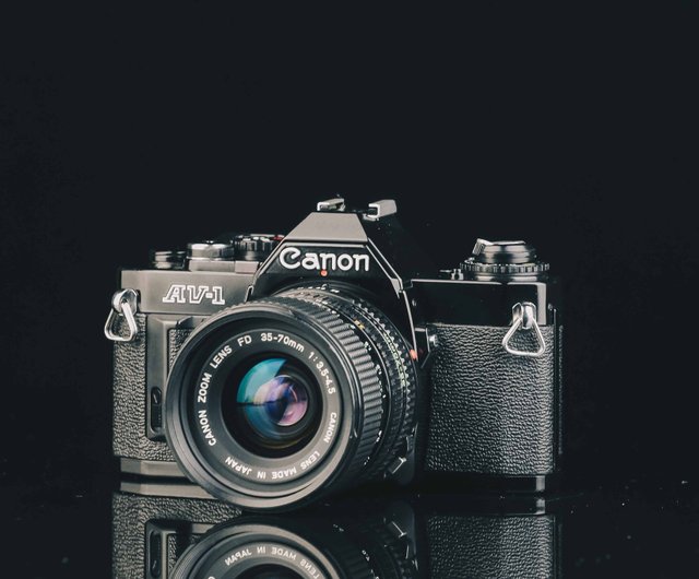 w/ HOOD [Near MINT] Canon AV-1 SLR New FD 35-70mm f3.5-4.5