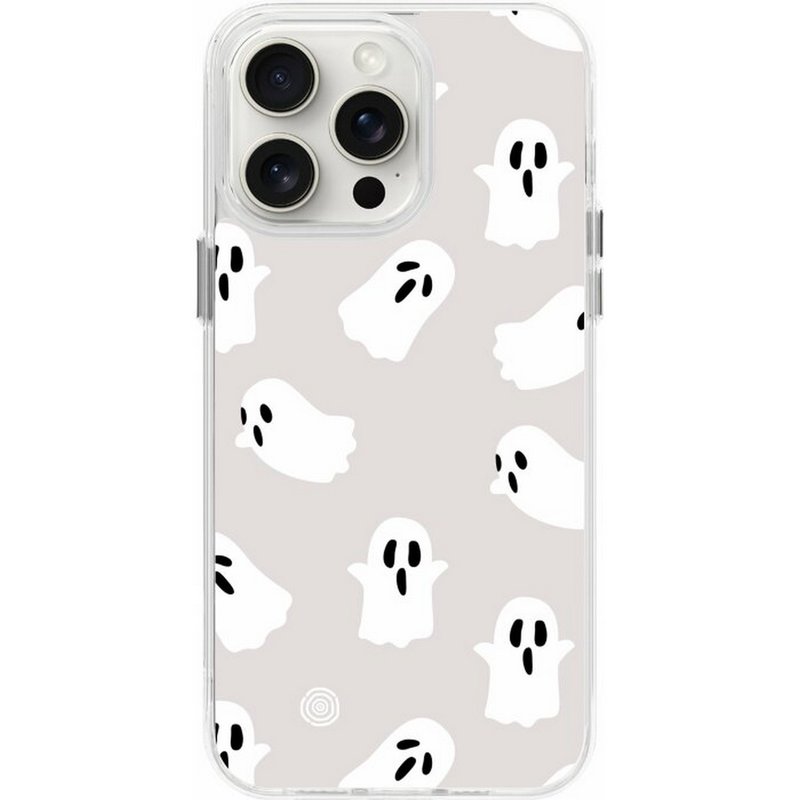 Ghosts iPhone 16 Samsung s24 Golden Case/Mirror Case/Hybrid Plus - เคส/ซองมือถือ - พลาสติก หลากหลายสี