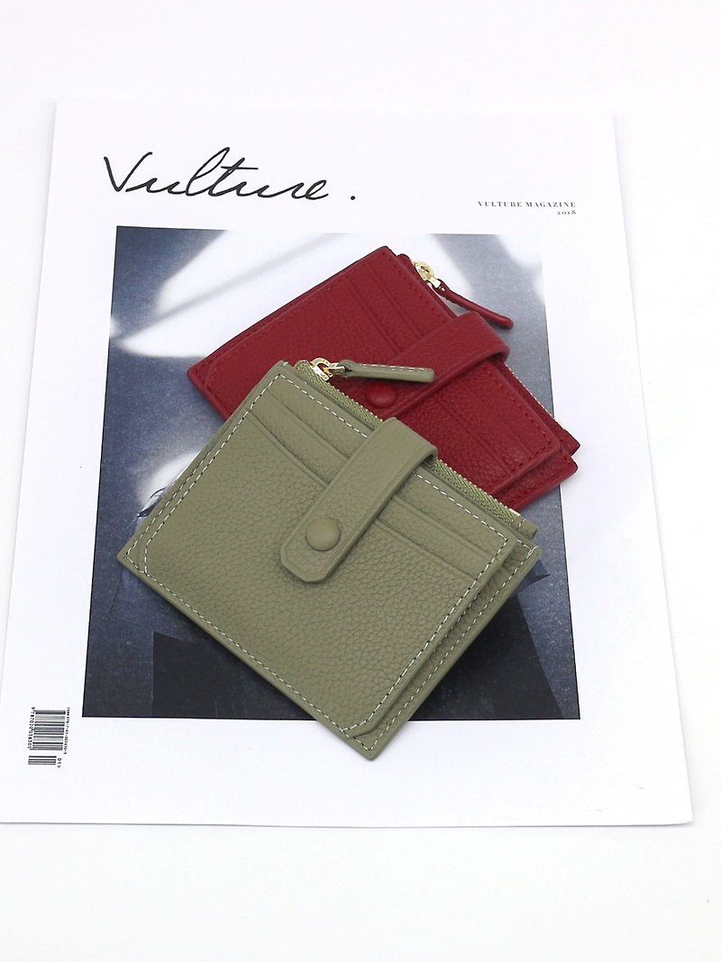 Designer original genuine top layer cowhide loose wallet - Wallets - Genuine Leather 