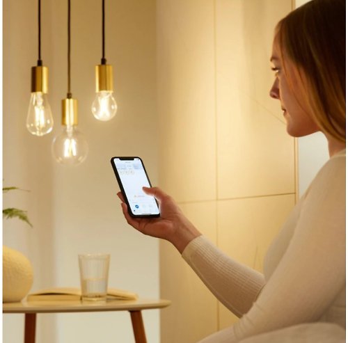 Zenox WiZ 可調白色 60W A60 E27 Wi-Fi 智能可調光 LED 燈絲燈泡