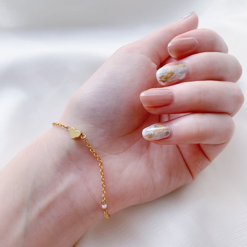 SL317 Light you up Love Mini Pearl Bracelet - Bracelets - Other Materials 