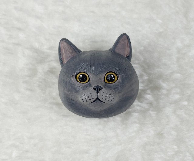 ♡ ポップソケット　可愛いブリティッシュショートヘア　猫　ネコちゃん　CAT