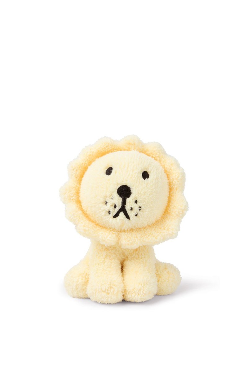 Bon Ton Toys | Lion Terry Light Yellow - 17cm - Stuffed Dolls & Figurines - Other Materials Yellow