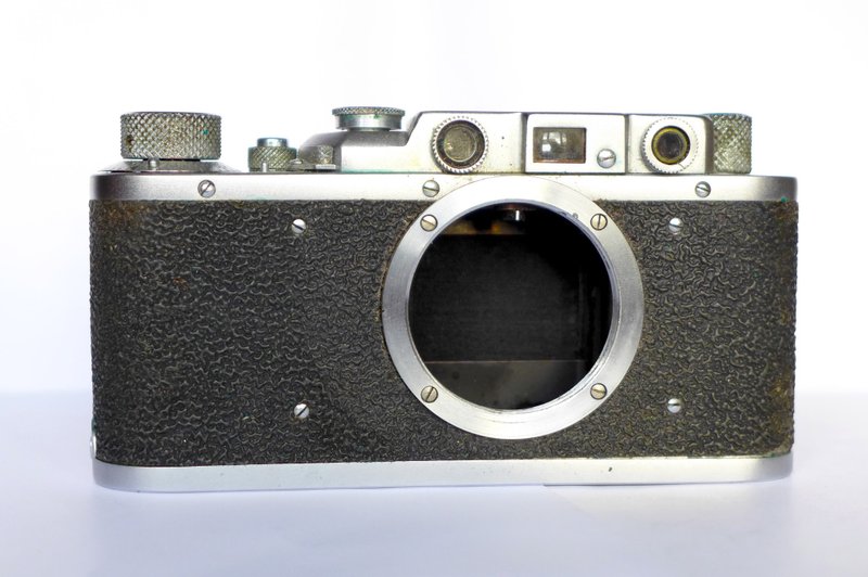 FED I 1 USSR 35 mm vintage rangefinder body M39 mount Leica copy type 1f - 相機/拍立得/底片相機 - 其他金屬 銀色