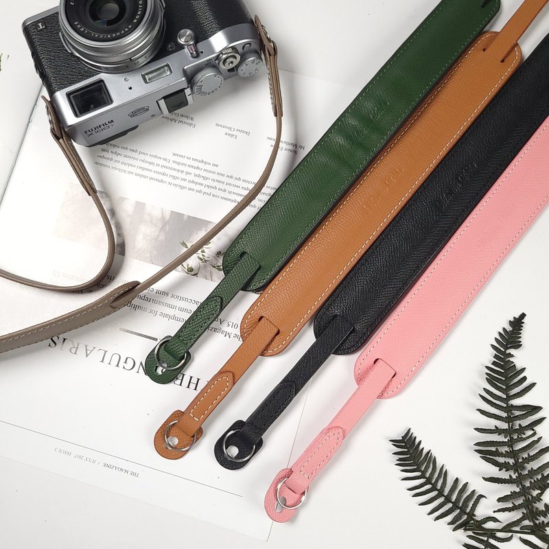 手掌紋 肩墊圈環背帶 - 相機帶/腳架 - 真皮 多色