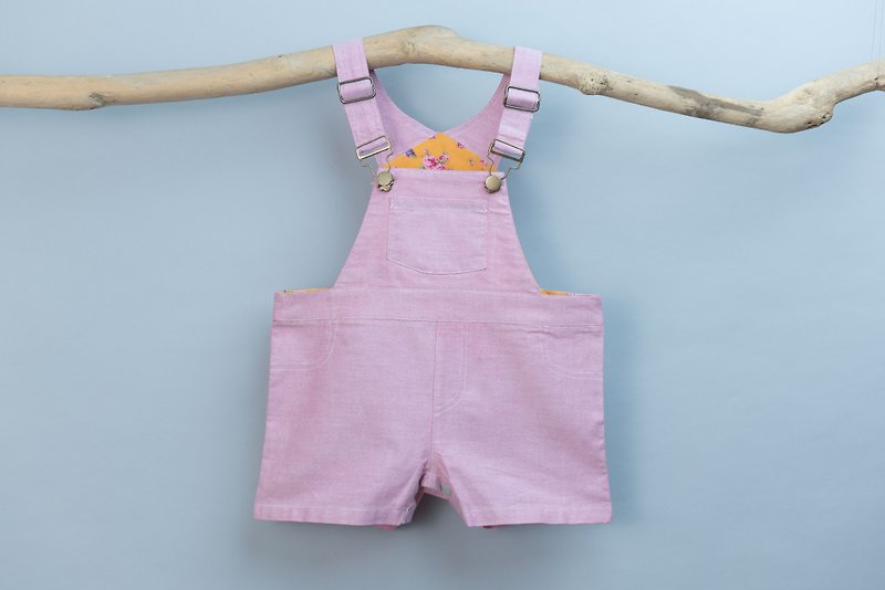 "Sling pants - sonorous rose" hand for non-toxic children's clothing with pants pants - อื่นๆ - ผ้าฝ้าย/ผ้าลินิน สึชมพู