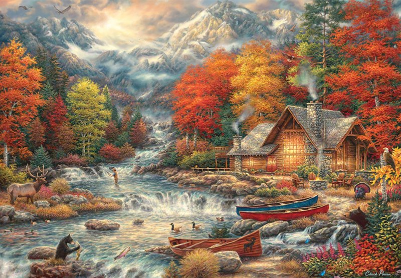 秋野秘境 Anatolian 2000片拼圖 - 拼圖 - 紙 