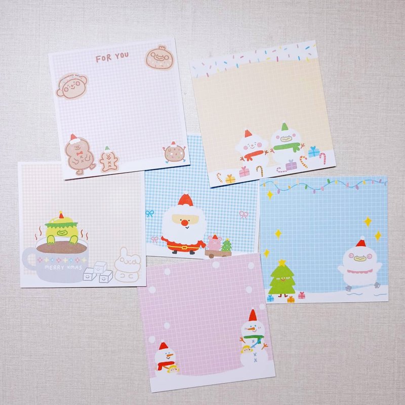 Christmas square cards - 36 pieces - Cards & Postcards - Paper Multicolor