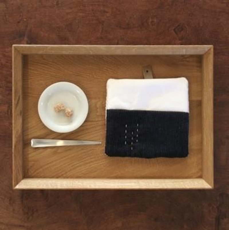 ポットマット　*29 - 廚具 - 棉．麻 白色