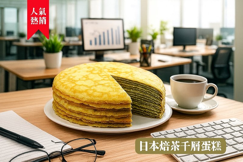 【凱蜜菲】靜岡抹茶千層蛋糕 - 蛋糕/甜點 - 新鮮食材 