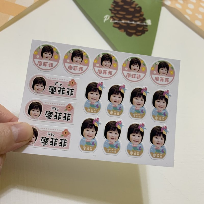 Cute Photo Waterproof Sticker Comprehensive Series - สติกเกอร์ - กระดาษ 