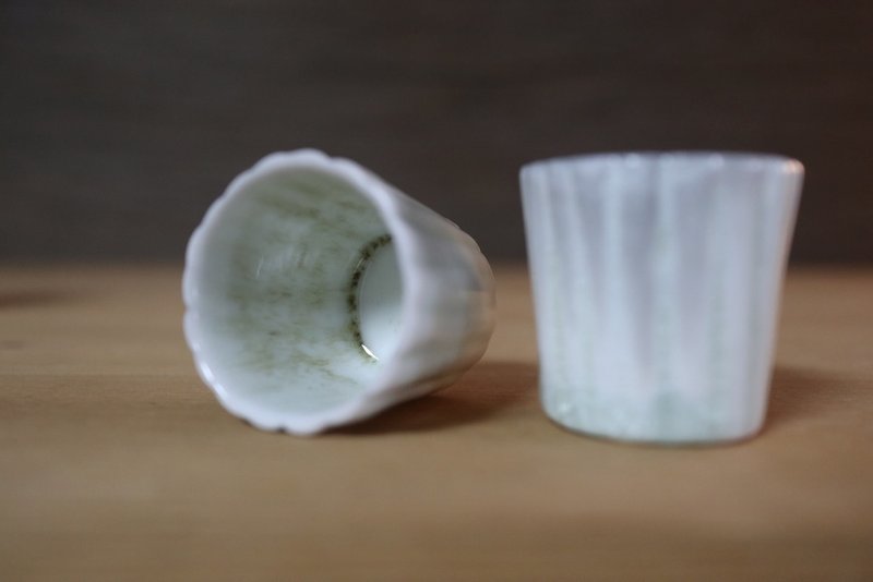 柴燒迷你茶杯組 - 茶壺/茶杯/茶具 - 瓷 灰色