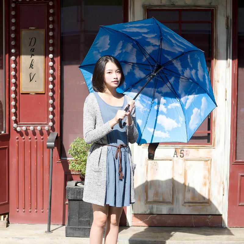 【Carry Umbrella】天空長傘 25吋 大傘面 雙人傘