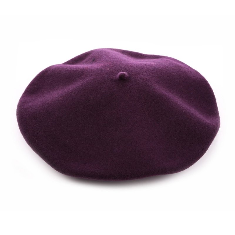 Spain ELOSEGUI female DAME beret EL_DAME19045 Dai purple - Hats & Caps - Wool 