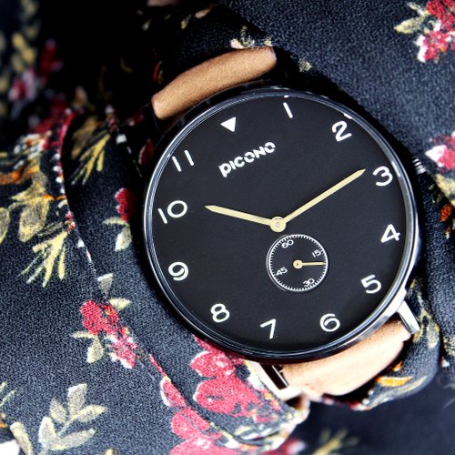 PICONO Watches 【PICONO】SPY S 系列 真皮錶帶手錶 / YS-7201